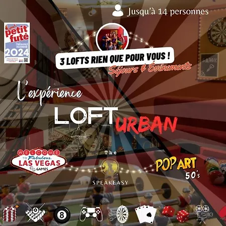 아파트 Privatize 3 Lofts 300 M2 & Games Bar By Loft Urban *